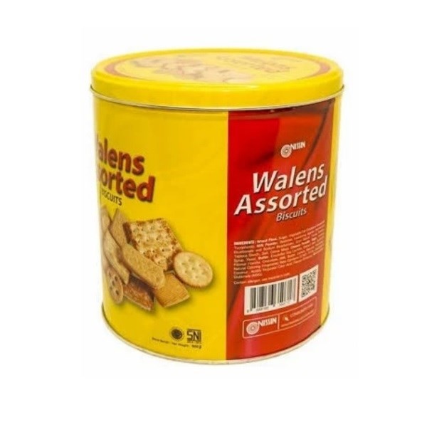 

NISSIN WALLENS ASSORTED TIN 600 GR