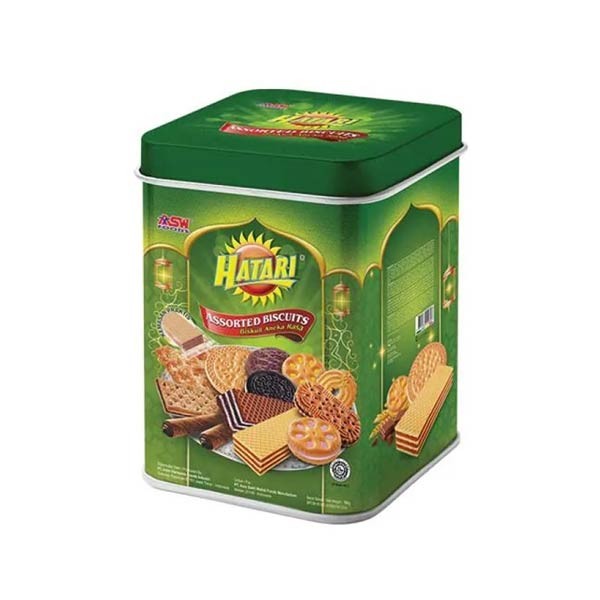 

HATARI ASST BISCUIT TIN SEASONAL 650 GR