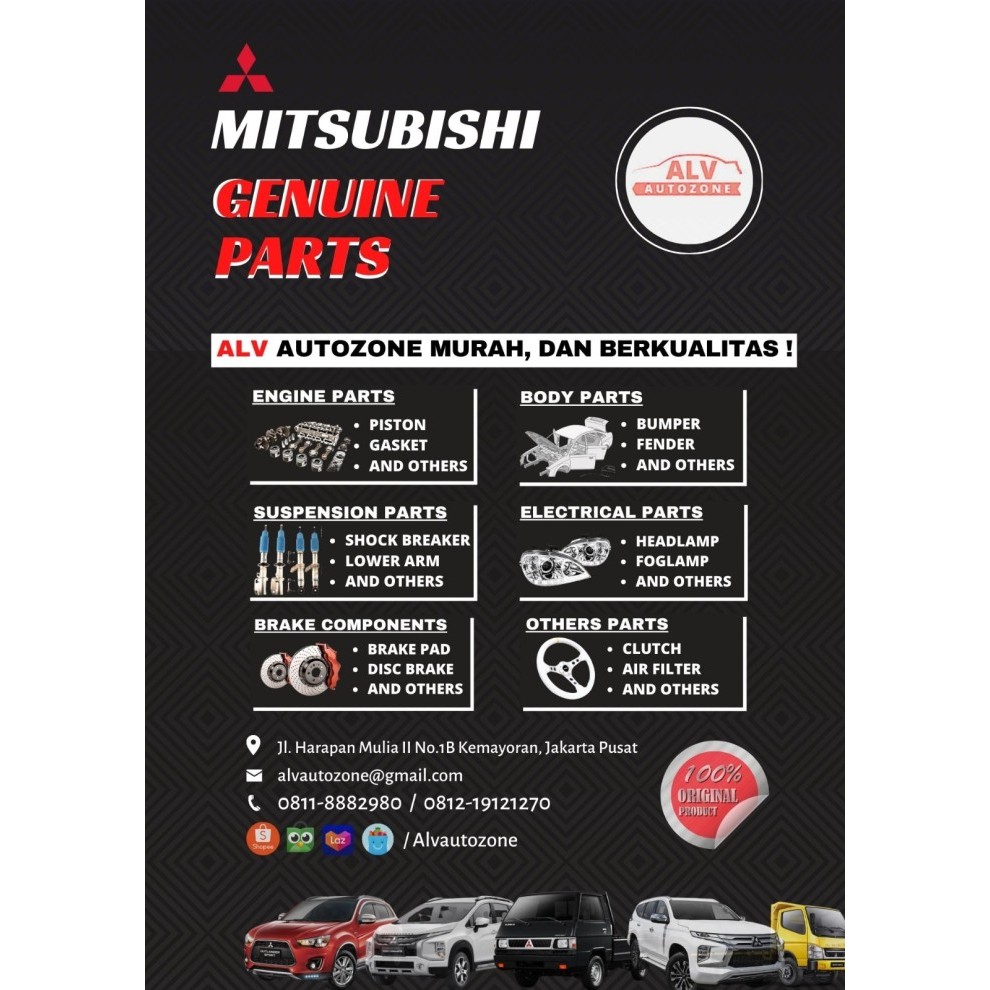 Promo Cover Bezel Ring Lampu Depan Headlamp Kiri Original L300 Km001866