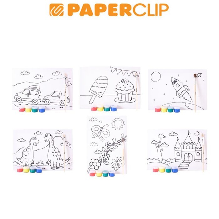 

CAROUSSEL CANVAS PAINTING BIG