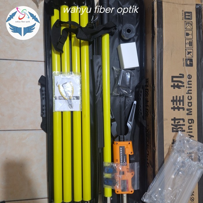alat pengikat /merapikan kabel fiber optik udara