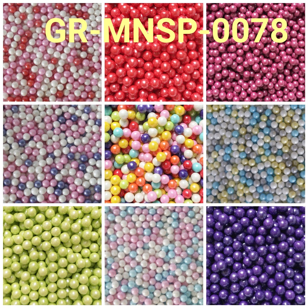 

GR-MNSP-0078 Group 2 Sprinkles springkel 10gr mutiara abu ungu kuning (SPRINKLES)