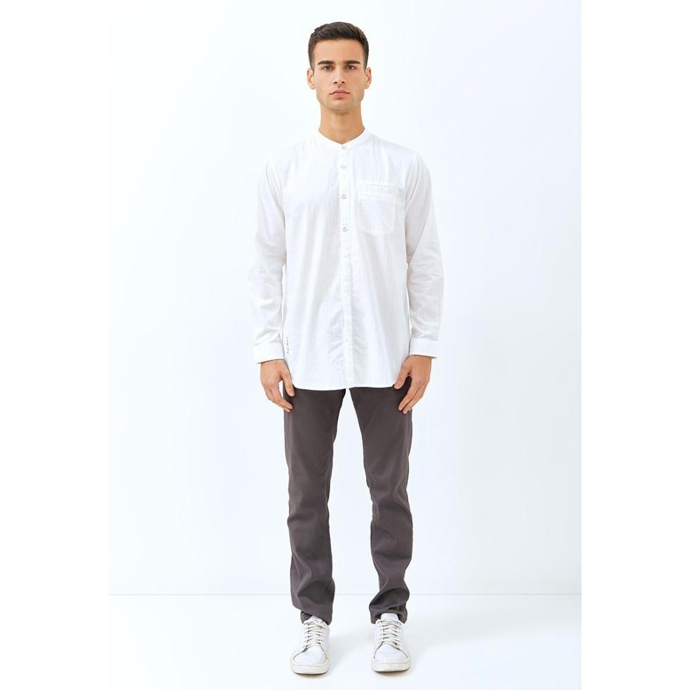 Baju Koko Pria Lengan Panjang Lois Jeans Original Kll345Wh Bertostore