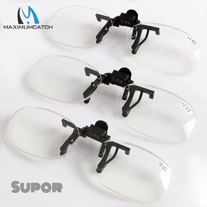 CLIP ON KACAMATA BACA PLUS KLIP ON ANTI RADIASI PRESBIOPI + PLUS PLES