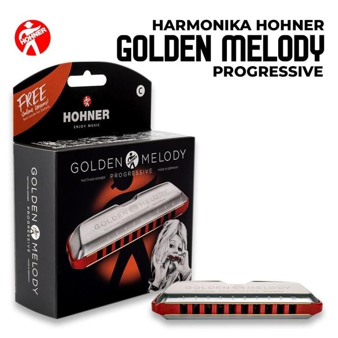 Harmonica Hohner Golden Melody Diatonic Original