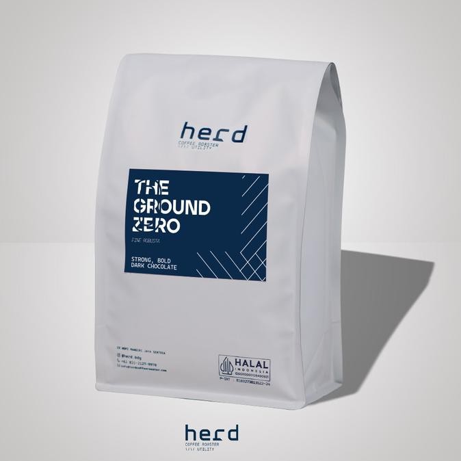 

Biji Kopi Ground Zero Fine Robusta Roast 1Kg Herd Coffee