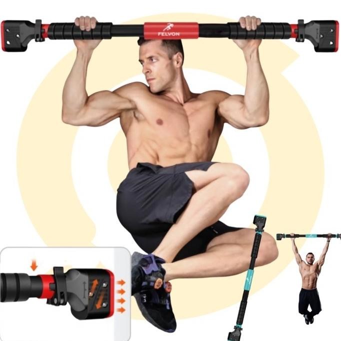Pull Up Bar FELVON Tiang Pull Up Pintu