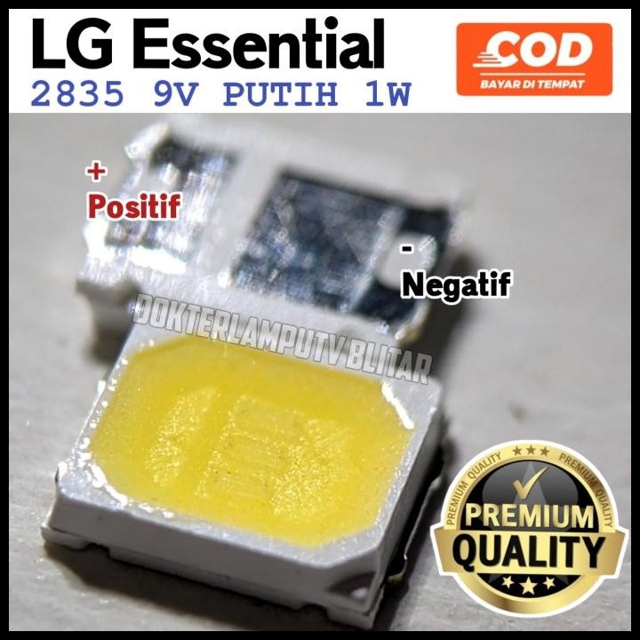 Promo 100Pcs Lampu Led Smd 2835 9V 1W 120Ma Lg2835 Berkualitas Good Quality
