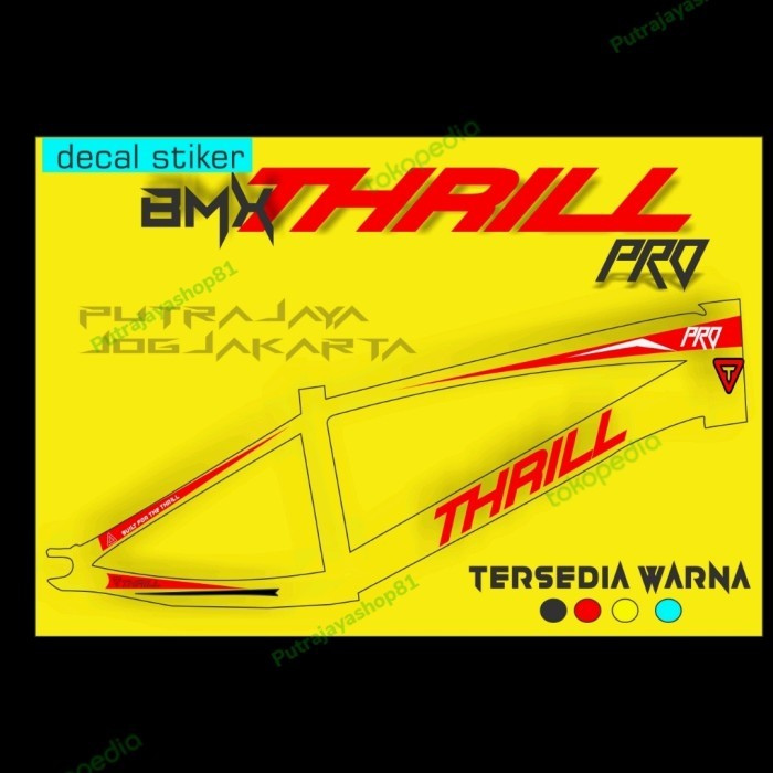 Decal Bmx Thrill