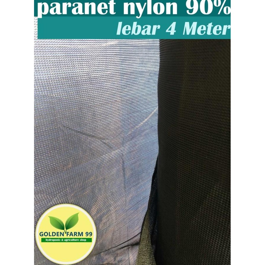 Paranet Nylon 90% Lebar 4 Meter Kualitas Premium