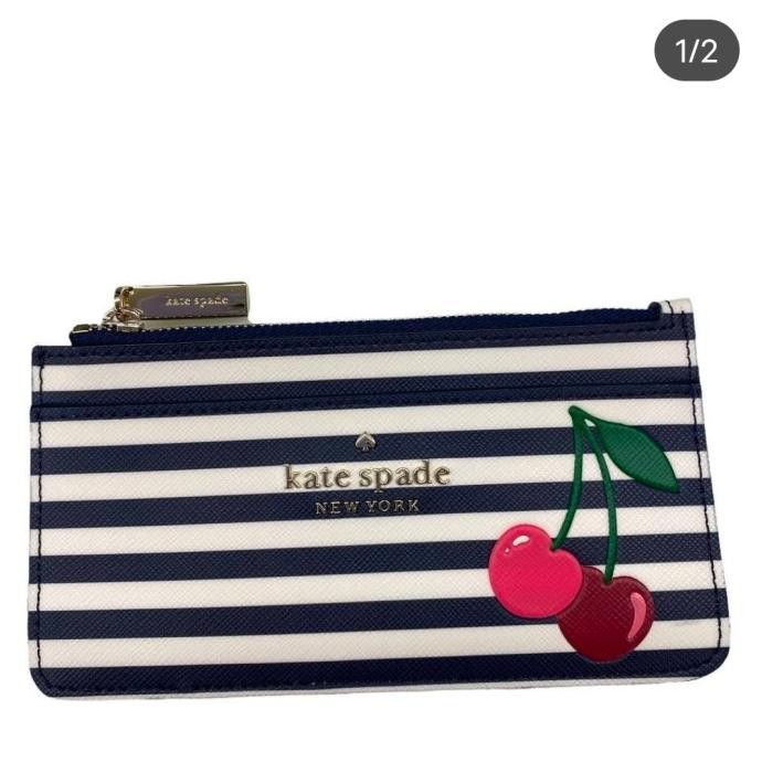 

BEBAS ONGKIR - Card Holder Large Slim Stripe Multi