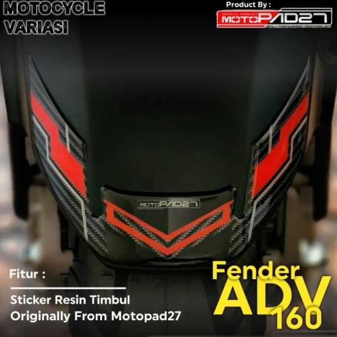 READY STIKER SPAKBOR DEPAN ADV 160 STICKER ADV 160 COVER SPAKBOR DEPAN ADV