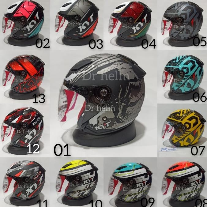 Helm Kyt Dj Maru Motif Xl Xxl