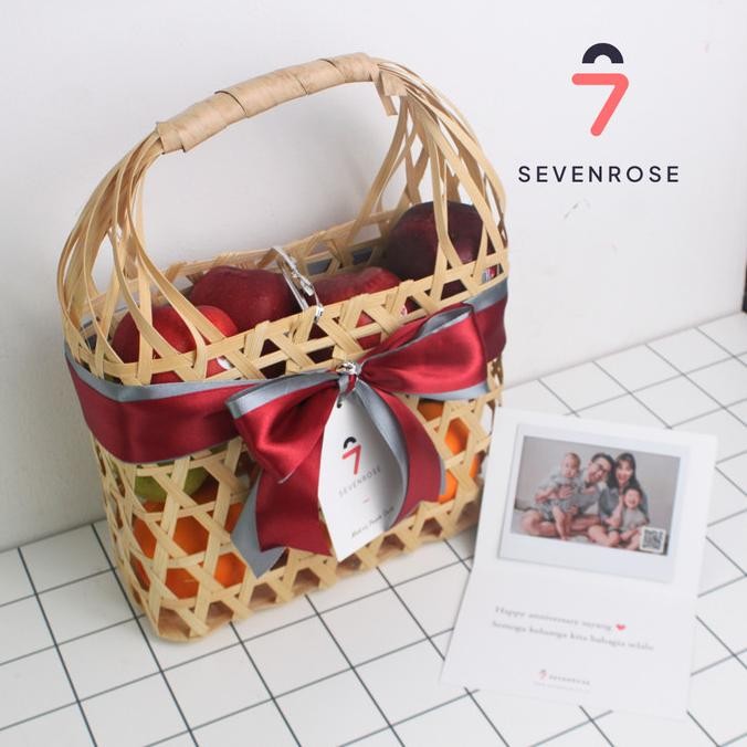 

Parcel Buah Model Tas/Hampers Buah Unik