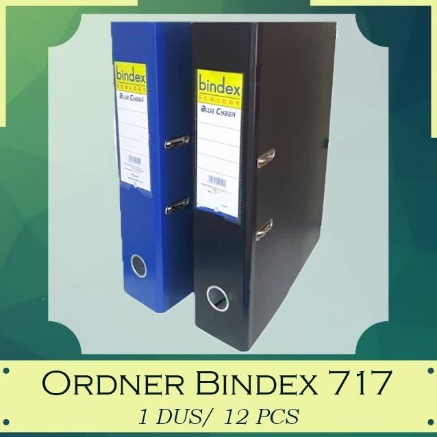 

BEBAS ONGKIR - Ordner Bindex 717 folio (1 karton/dus = 12 pcs)