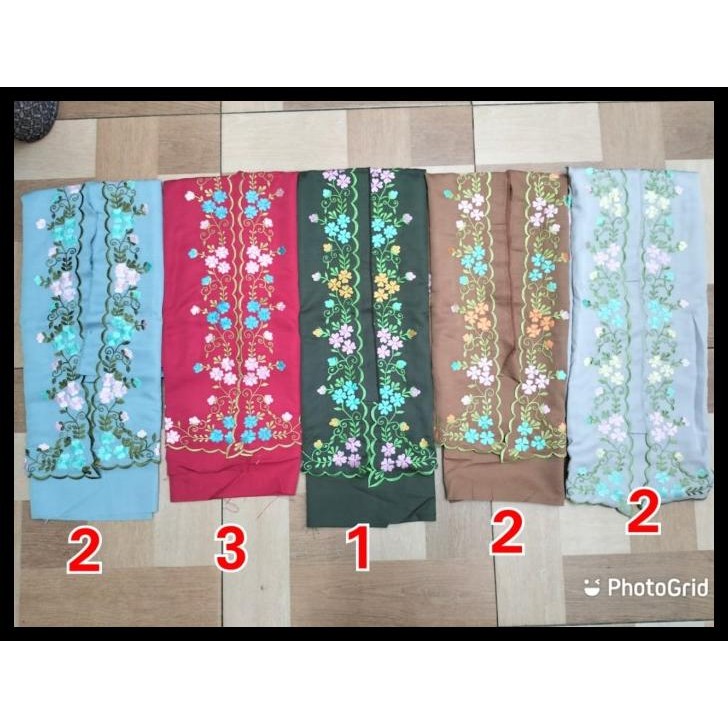 Kain Baju Kebaya Bordir Manual Best Seller