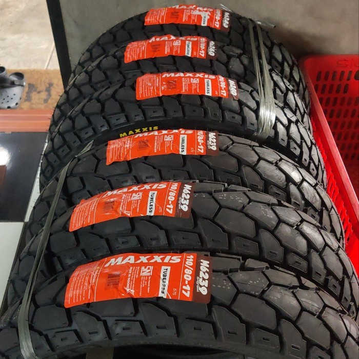 Paket Ban Motor Dual Purpose Maxxis Kawasaki W175 Upgrade Besar