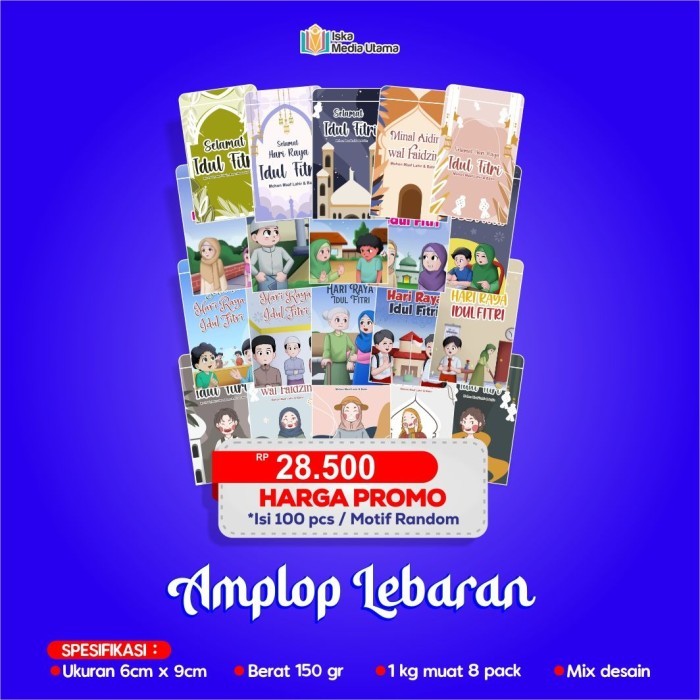

HOT PROMO AMPLOP LEBARAN IDUL FITRI ANAK ANGPAO FULL COLOR UNIK MENARIK WQL73