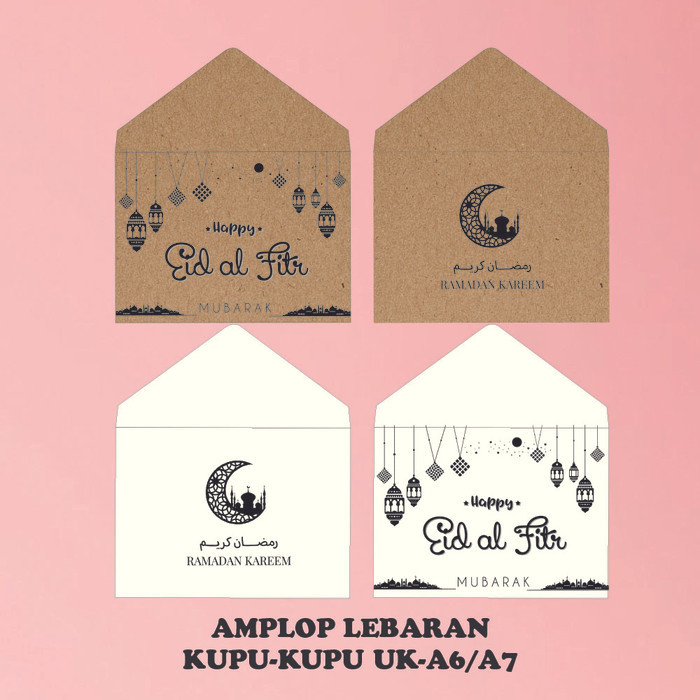 

POTONGAN HARGA (10 PCS) AMPLOP LEBARAN A6/A7/VINTAGE AMPLOP KARTU UCAPAN/ LEBARAN DFR10