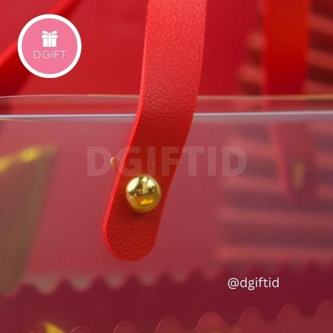 

(5pcs) Box Mika Bolu Gulung Imlek Dus Rollcake Sincia Transparan