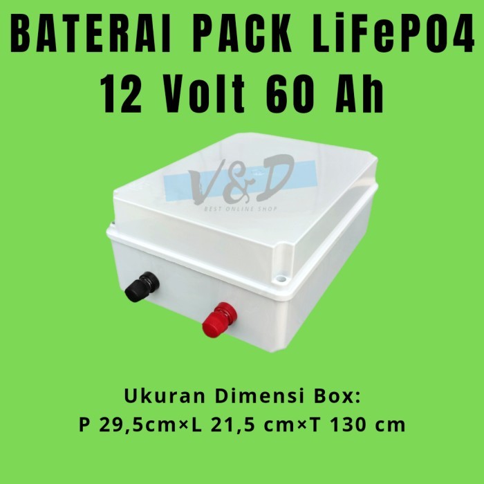 Baterai Pack 32700 Lifepo4 Baru