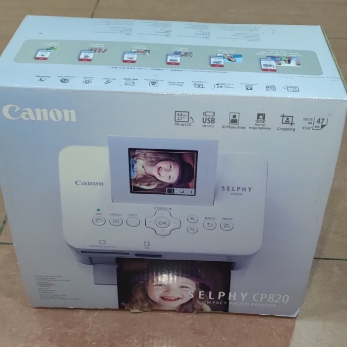 Printer Canon SELPHY CP-820 (Sale Resmi Pt.datascrip)