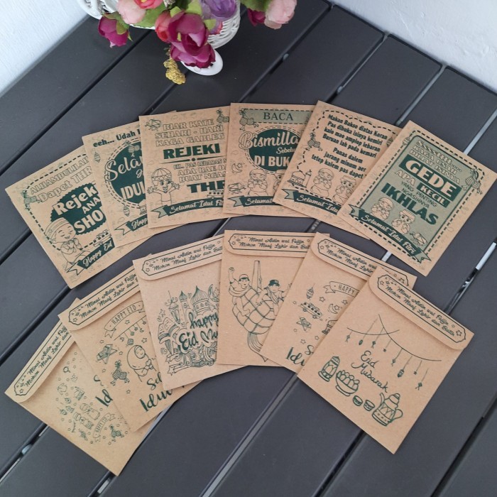 

NEW PRODUK AMPLOP LEBARAN UNIK LUCU AKL11