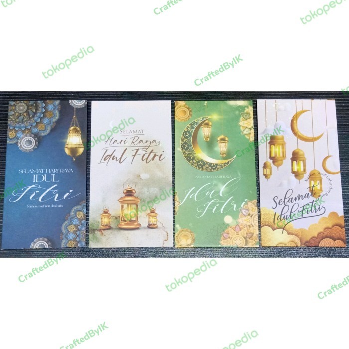 

SENSASI BARU AMPLOP LEBARAN PREMIUM TEMA ISLAMI (ISI 8 PCS) ISI 4 DESAIN RUI9