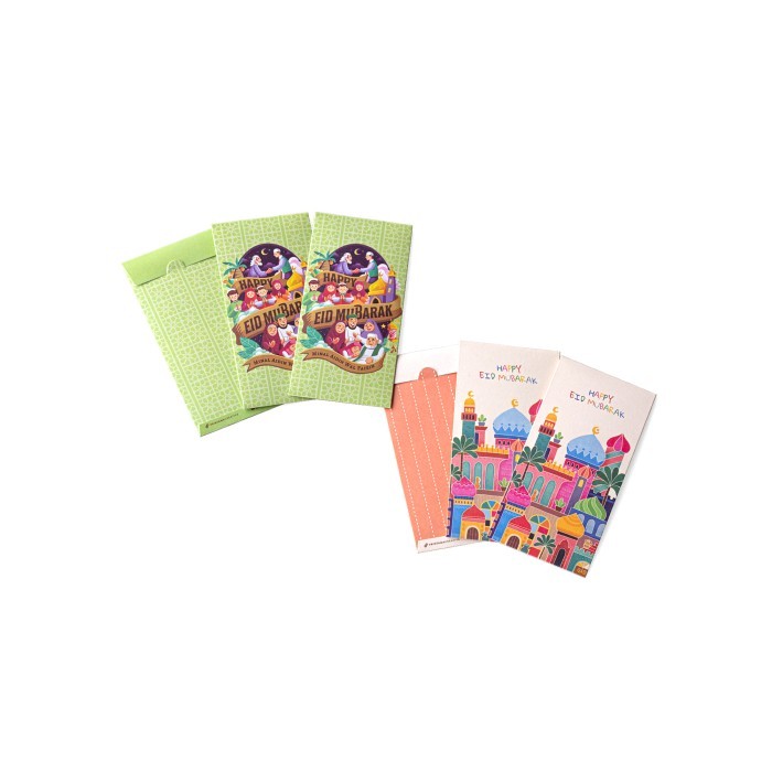 

DISKON AMPLOP LEBARAN / MONEY ENVELOPE ( ISI 10 ) MDU21010