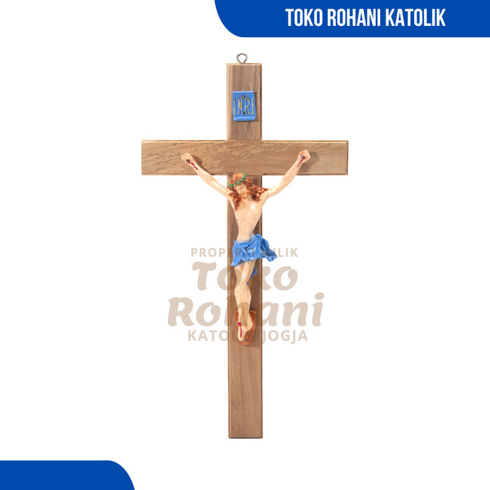 Salib Gantung 40 Cm Katolik / Salib Dinding Besar / Salib Katolik 40