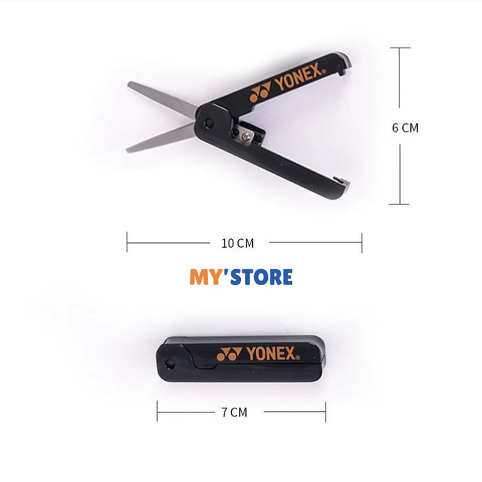 

GUNTING Y0NEX LIPAT PRAKTIS BADMINTON TENIS SCISSORS PORTABLE SERBAGUNA