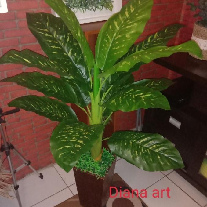 Tanaman Latex Sri Rejeki Jumbo/Tanaman Hias Plastik/Bunga Artificial