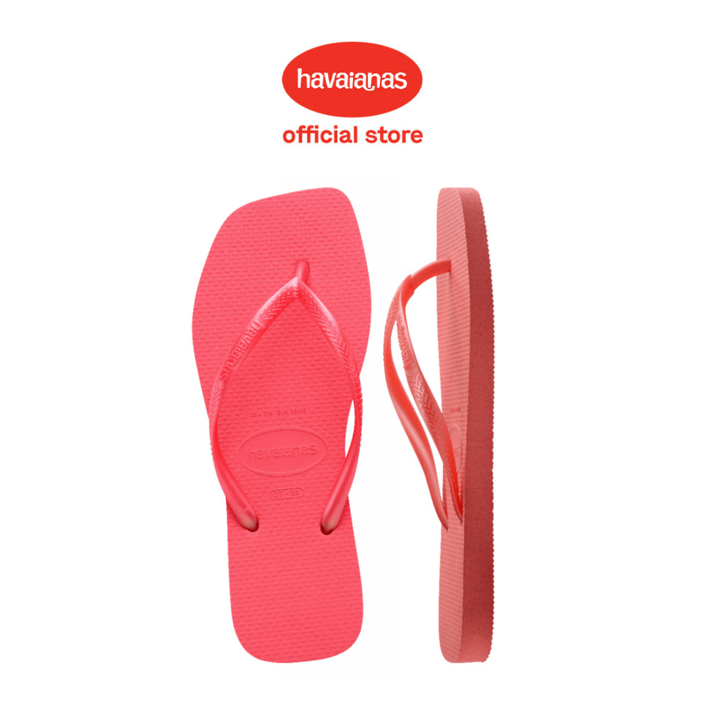 Havaianas 9260 Slim Square Tropical Coral - Sandal Wanita