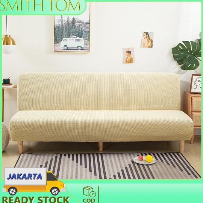 Cover Sofa Bed Sarung Sofa Bed Tebal Sofa Cover Elastis Tahan Kotoran