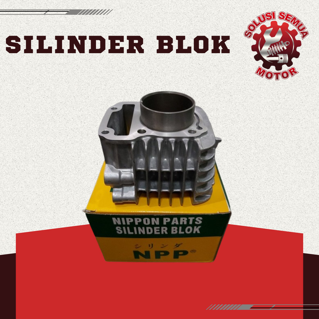 SILINDER BLOK ONLY / HANYA SILINDER BLOK SUZUKI SHOGUN 125 NPP