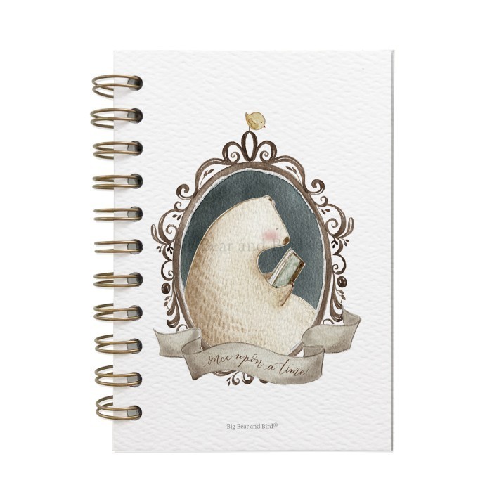 

Ready Vintage Ring Notebook - Once Upon A Time