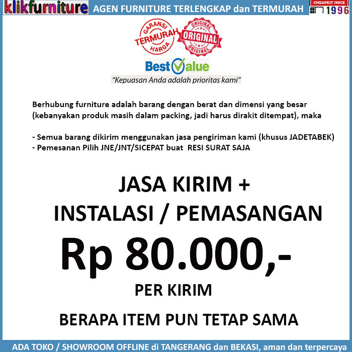 

Ready Jasa Kirim dan Instalasi 80rb