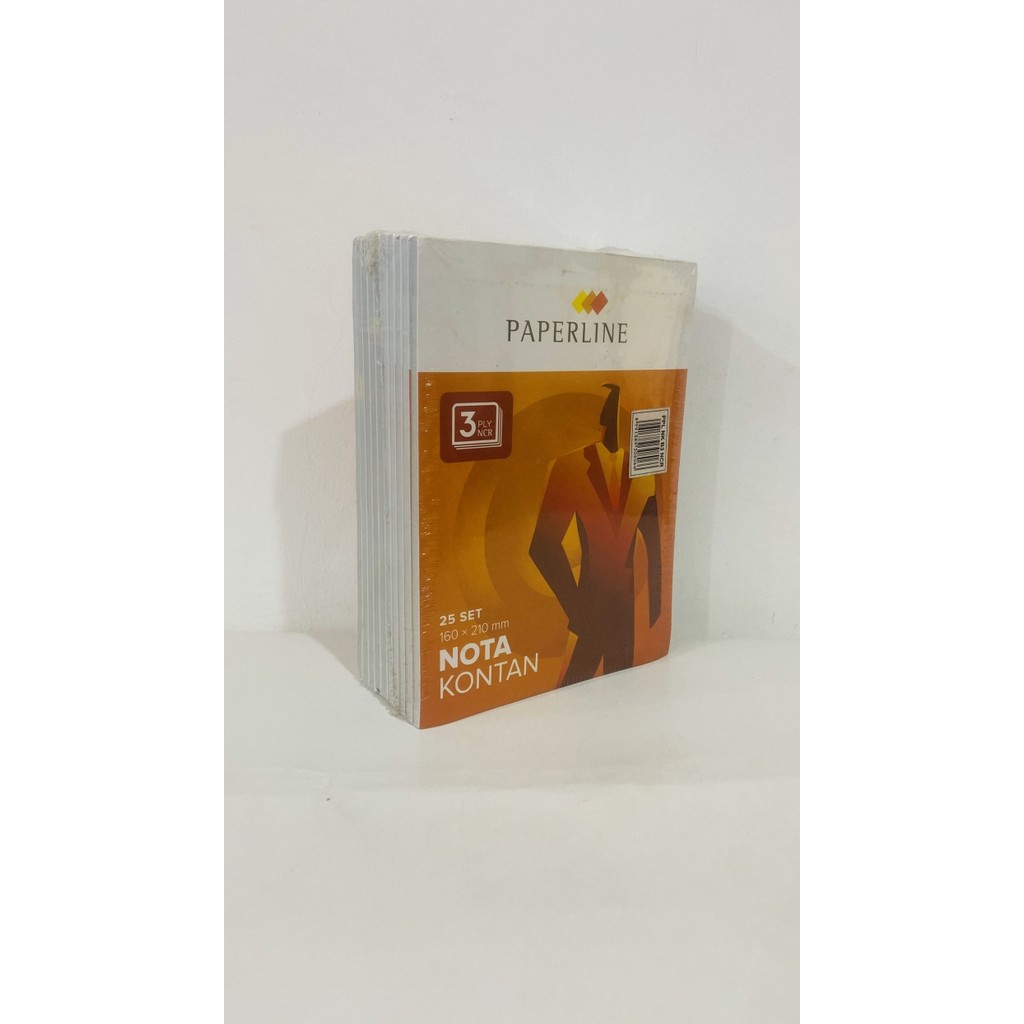 

Ready BUKU NOTA KONTAN PAPERLINE 3-PLY BESAR / 1 PACK 10 BUKU ISI 25 SET