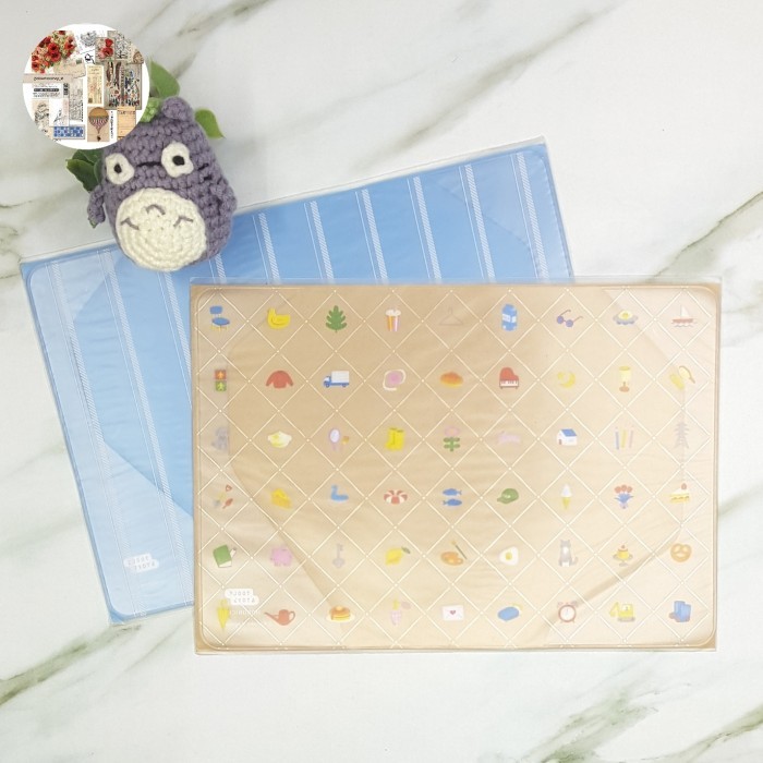 

Ready Hobonichi Techo clear cover on cover A6 & A5. Hobonichi PVC cover. Sampul PVC hobonichi,