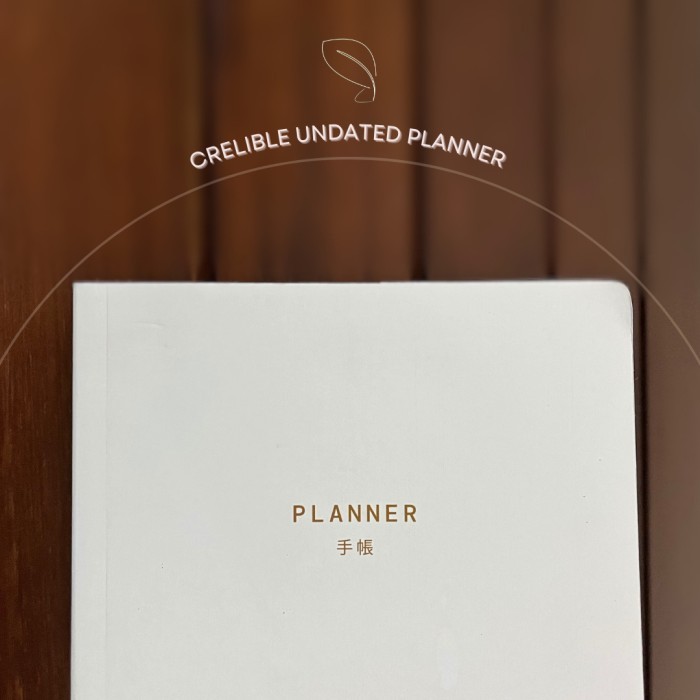 

Ready Undated Planner (Soft Cover)