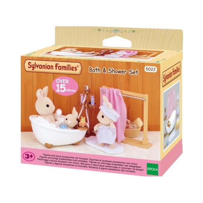 Sylvanian Families Bath & Shower Set
