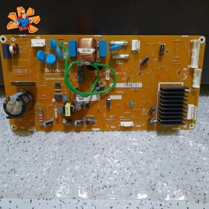IC PM PCB KULKAS SHARP INVERTER BIG SHINE INV 15L7 MP QPWBFA004VDZZ