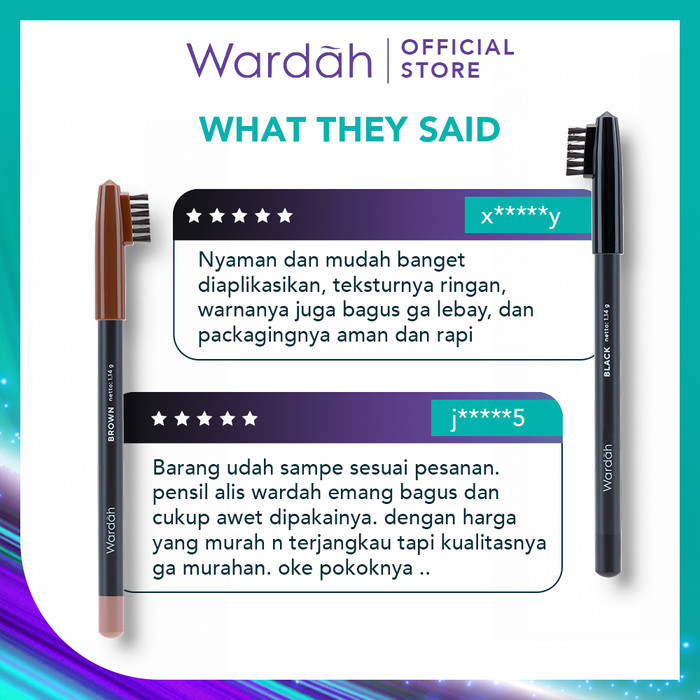 

Wardah EyeXpert Eyebrow Pencil