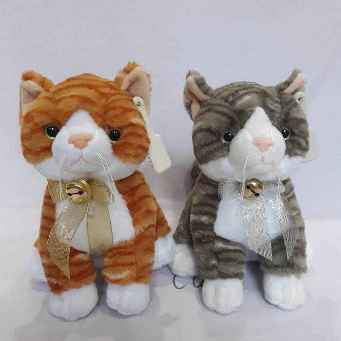 

BONEKA KUCING CAT BELANG KUMIS 2 BAHAN SOFT BERSISIR BONEKA BINATANG