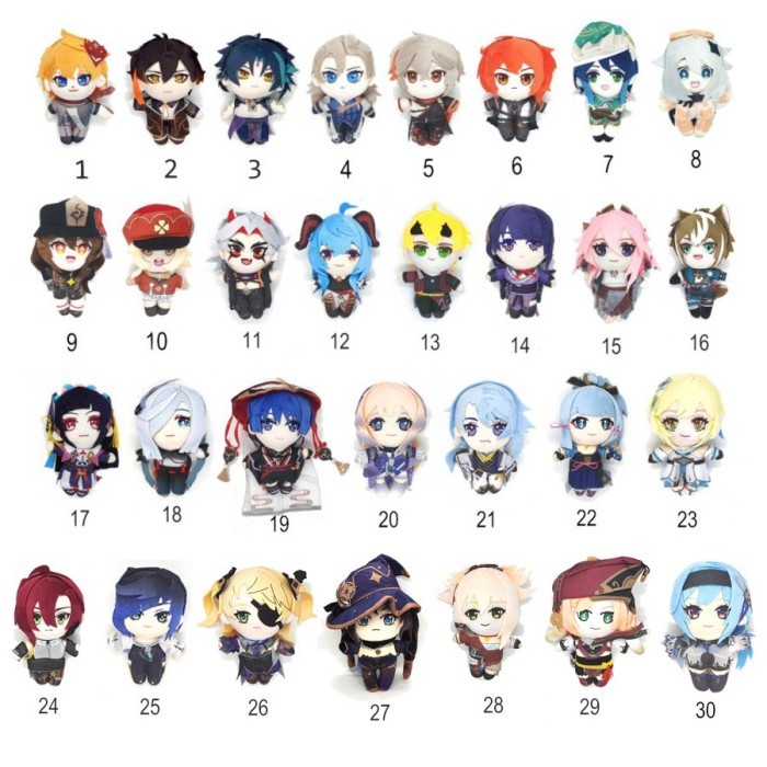 

BONEKA PLUSHIE 20 CM GENSHIN IMPACT