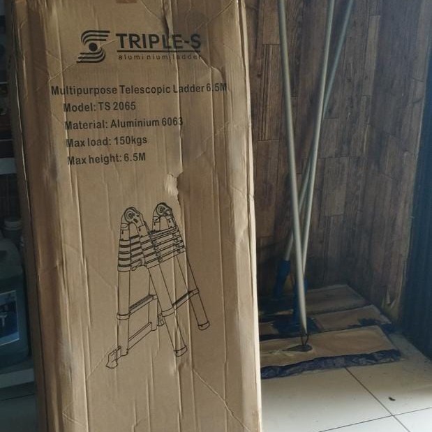 tangga lipat teleskopik SJT 6,4 meter