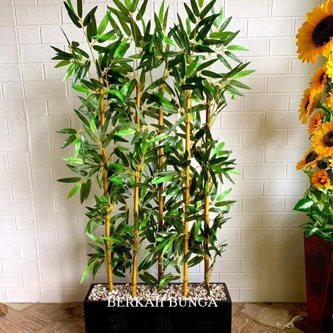 bambu partisi - bambu plastik- partisi bambu- partisi ruangan- hiasan