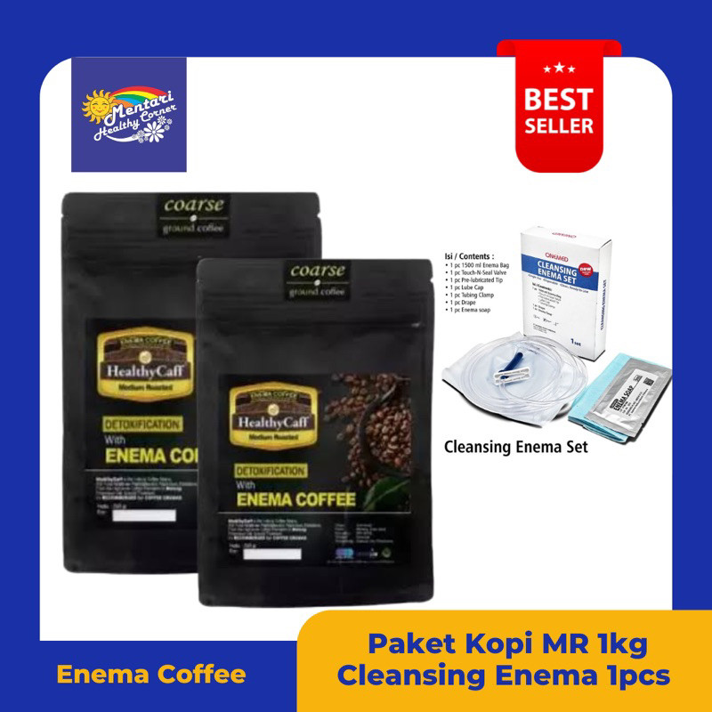 

Opi Enema Organi Healthy Caff Medium 1G Dan Cleaning Et 1Pc