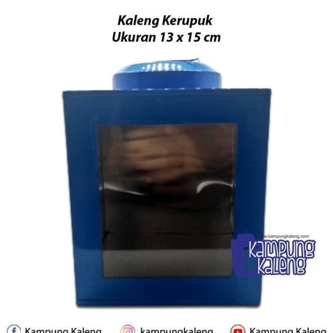 

|Bestseller| Kaleng Kerupuk Mini Ukuran 13 x 15 cm