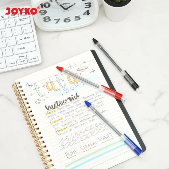 

BALLPOINT / BALLPEN / PEN / PULPEN JOYKO BP-338 VOKUS TRANSPARAN